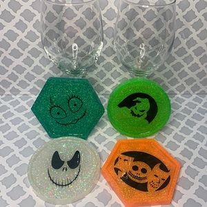 Epoxy coasters